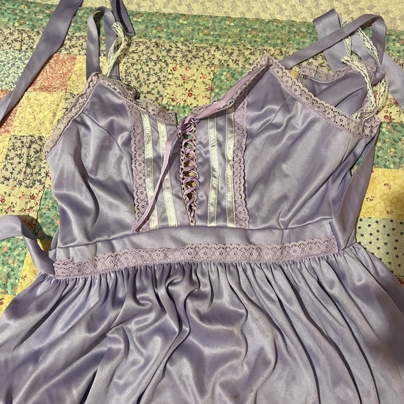 Light Purple Maxi Dress Rapunzel Ren-faire Style Size Small - Picture 1 of 7